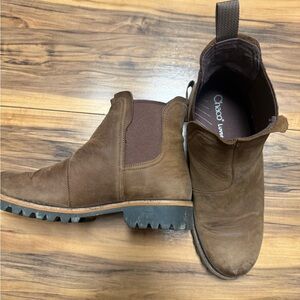 Chaco Womens Brown Leather Boots Size 8